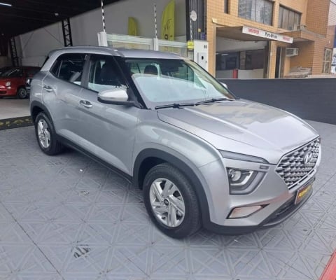 Hyundai Creta COMFORT COM 14 MIL KM AUTOMATICA  - Prata - 2024/2025