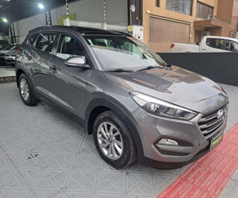 Hyundai Tucson GLS Turbo COM TETO SOLAR  - Cinza - 2018/2019