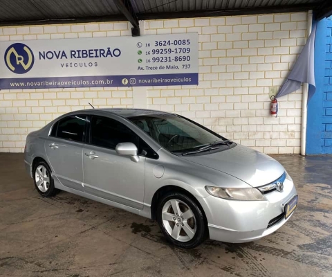 HONDA CIVIC 1.8 LXS 16V FLEX 4P AUTOMÁTICO