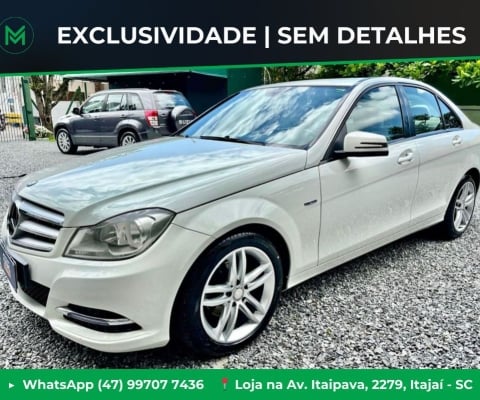 MERCEDES C180 2012 TOP (FINANCIO E TROCO)