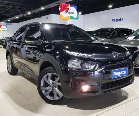 Citroën C4 CACTUS FEEL 1.6 16V Flex Aut.  - Preta - 2021/2022