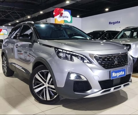 Peugeot 3008 Griffe Pack 1.6 Turbo 16V 5p Aut. - Prata - 2019/2020