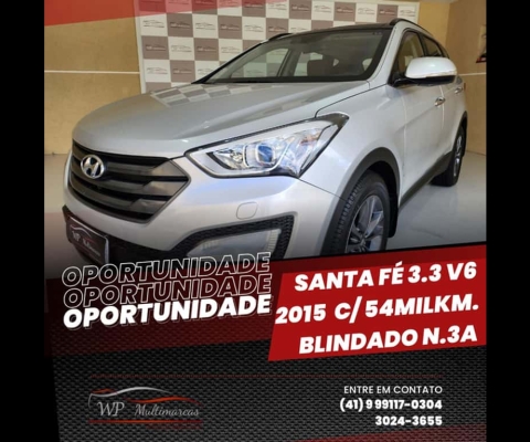 HYUNDAI SANTA FE V6 3.3 7 LUGARES 2015