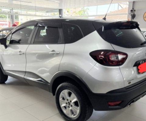 RENAULT/CAPTUR LIFE 16 A, cor prata, modelo 2019, 120CV/1598.