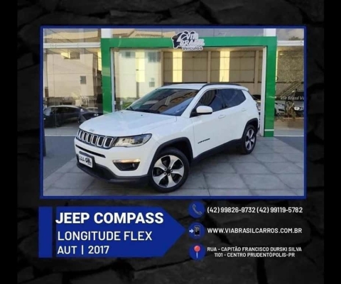 JEEP COMPASS LONGITUDE 2.0 FLEX AUT 2017