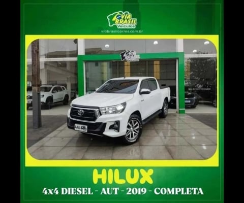 TOYOTA HILUX 2.8 SR 4X4 CD 16V DIESEL 4P AUT 2019