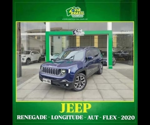 JEEP RENEGADE 1.8 16V FLEX LONGITUDE 4P AUTOMATICO 2020