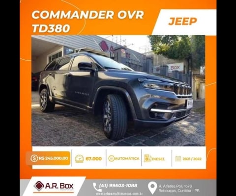 JEEP COMMANDER OVR TD380 2022 CINZA