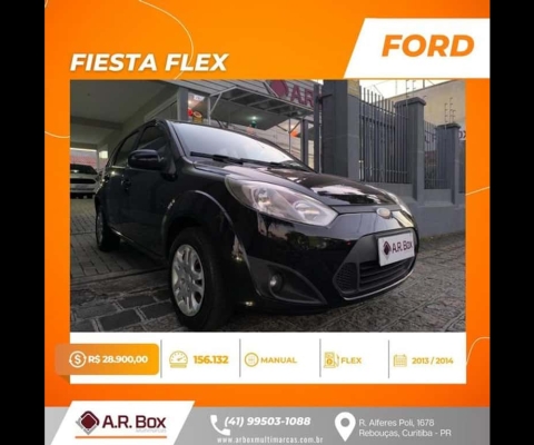 FORD FIESTA FLEX 2014 PRETO COMPLETO