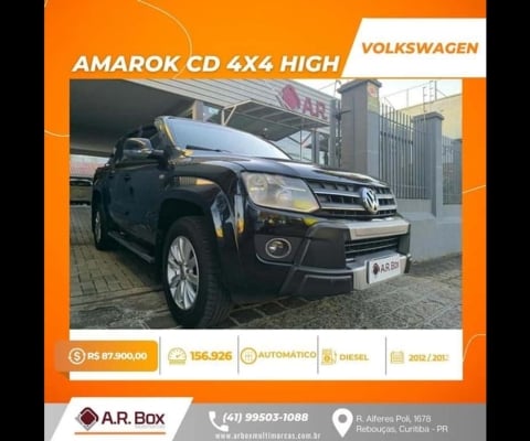 VOLKSWAGEN AMAROK CD 4X4 HIGH 2012 PRETA