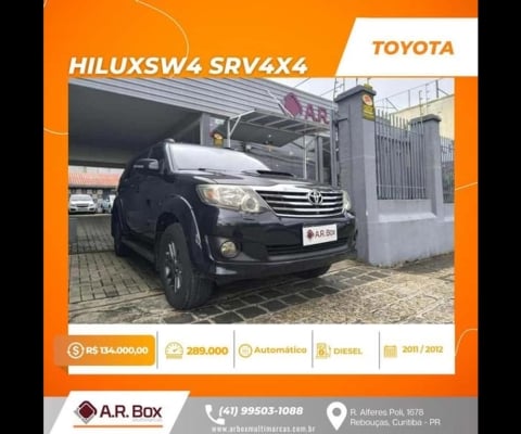 TOYOTA HILUXSW4 SRV4X4 2012 PRETO