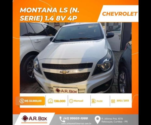 CHEVROLET MONTANA LS 2013 BRANCA