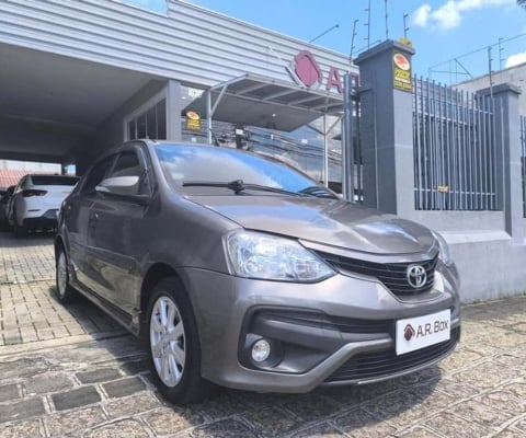 TOYOTA ETIOS SD XLS15 AT 2018 CINZA