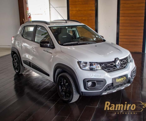 Renault Kwid OUTSIDER - Branca - 2020/2021