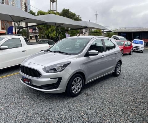 Ford KA SE 1.0 HA C - Prata - 2018/2019