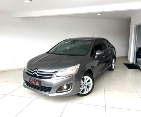 CITROEN C4 LOUNGE 1.6 EXCLUSIVE 16V TURBO GASOLINA 4P AUT 2014