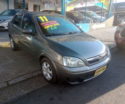 CORSA SEDAN PREMIUM 1.4 FLEX 2011 CONSERVADISSIMO