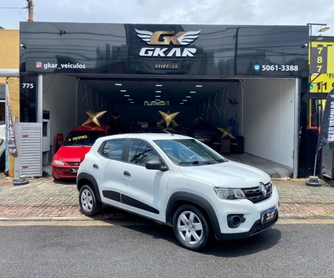 Kwid zen 1.0 flex  Ano 2018 completo