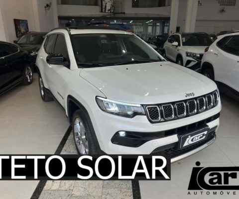 JEEP COMPASS LONGITUDE COM TETO SOLAR 2022 1.3 TURBO