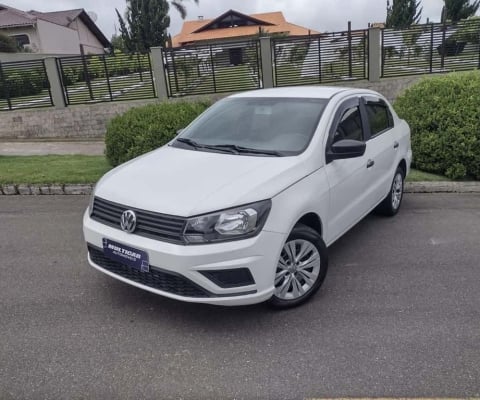 Volkswagen Voyage 1.6 MSI Flex 8V 4p  - Branca - 2019/2020