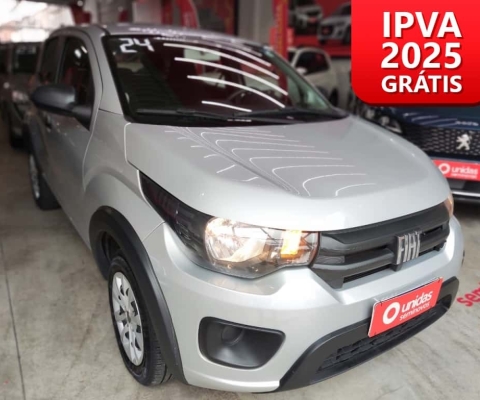 Fiat Mobi 2024 1.0 evo flex like. manual