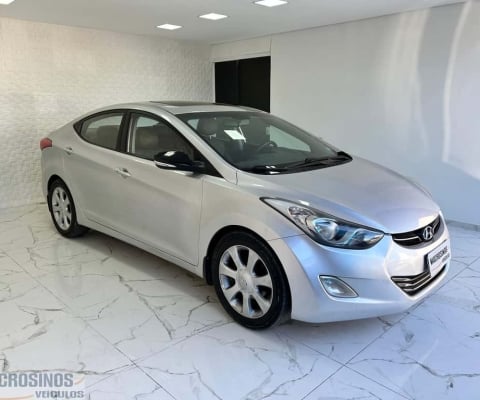 Hyundai Elantra GLS 1.8 Automático com teto solar - Prata - 2012/2013