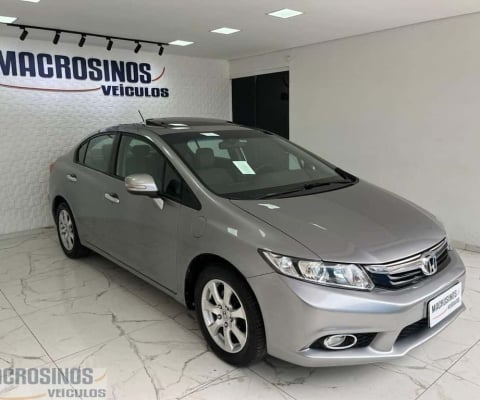 Honda Civic Sedan EXS 1.8 Flex Aut. com teto solar - Cinza - 2012/2013