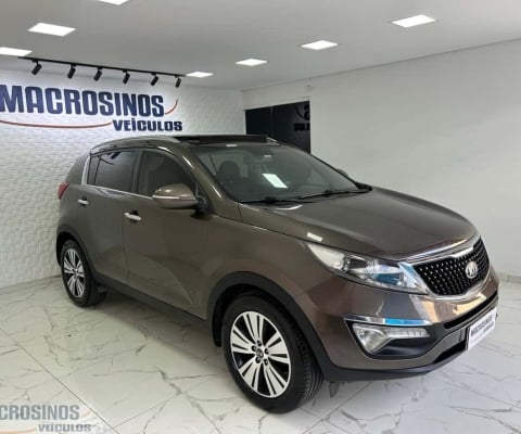 Kia Sportage EX 2.0 Aut. com teto solar - Marrom - 2014/2015