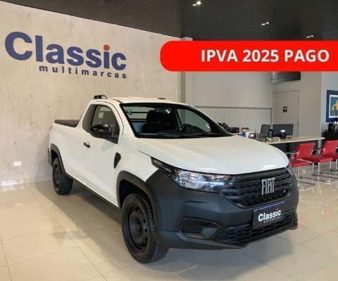 FIAT STRADA ENDURANCE 1.4 CS 2023 IPVA 2025 PAGO