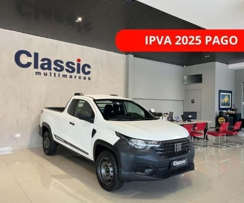 FIAT STRADA ENDURANCE 1.4 CS 2023 IPVA 2025 PAGO