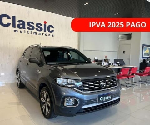  T- CROSS HIGLINE 1.4 250 AUTOMÁTICA TSI 2024 IPVA 2025 PAGO