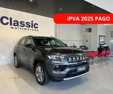 JEEP COMPASS LONGITUDE T270 1.3 TURBO 4X2 FLEX AUTOMÁTICO  2023