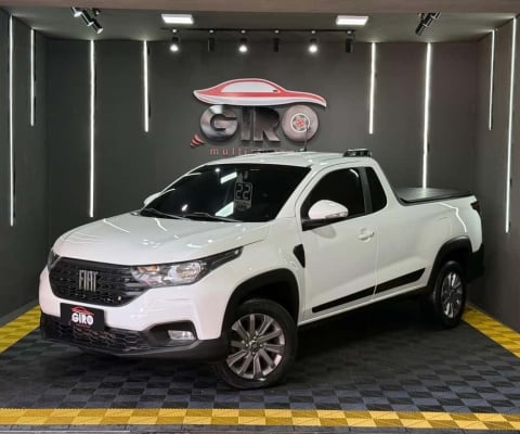 Fiat Strada Freedom 1.3 Flex 8V  CS Plus  - Branca - 2021/2022