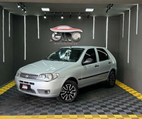 Fiat Palio 1.0 ECONOMY Fire Flex 8V 4p  - Prata - 2011/2012