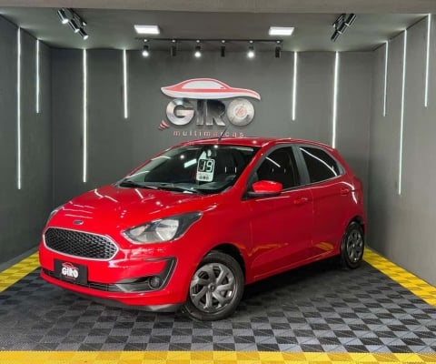 Ford KA 1.0 SE/SE Plus TiVCT Flex 5p  - Vermelha - 2019/2019