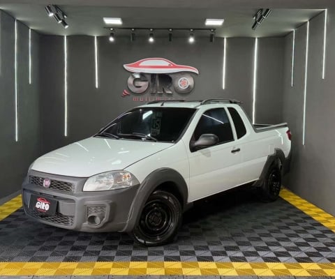 Fiat Strada Working 1.4 mpi Fire Flex 8V CE  - Branca - 2014/2015