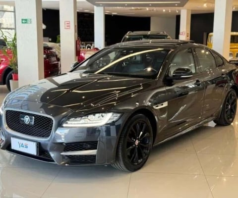 Jaguar XF 2.0 GTDI R-SPORT 240CV AUT. - Cinza - 2016/2017