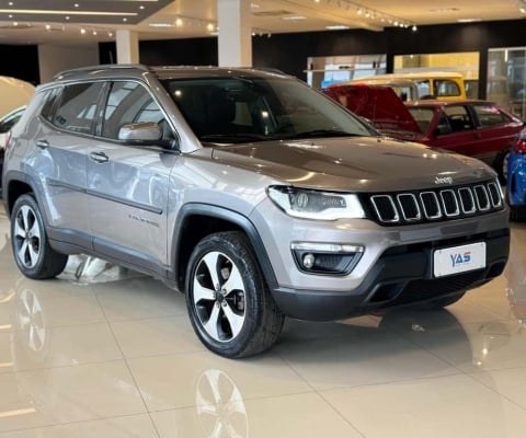 Jeep Compass LONGITUDE D - Cinza - 2018/2018