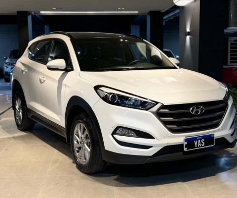 Hyundai Tucson GLS 1.6 Turbo 16V Aut.  - Branca - 2019/2020