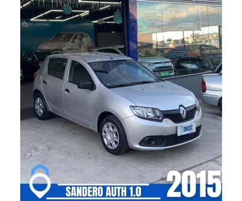 Renault Sandero 2015 1.0 authentique 16v flex 4p manual