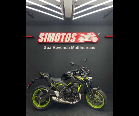 Kawasaki Z 650  - Preta - 2020/2021