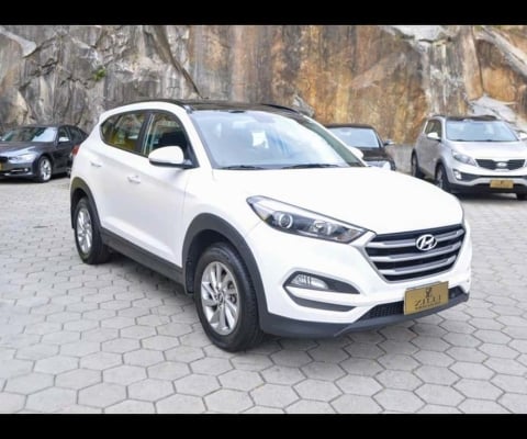 Hyundai Tucson GLS TURBO 1.6 AT  - Branca - 2021/2022