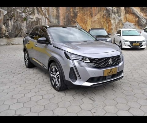 Peugeot 3008 GRIFFE 1.6 THP AT  - Prata - 2021/2022