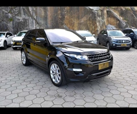 Land Rover Range Rover Evoque DYNAMIC 2.0 Si4 AT - Preta - 2013/2013