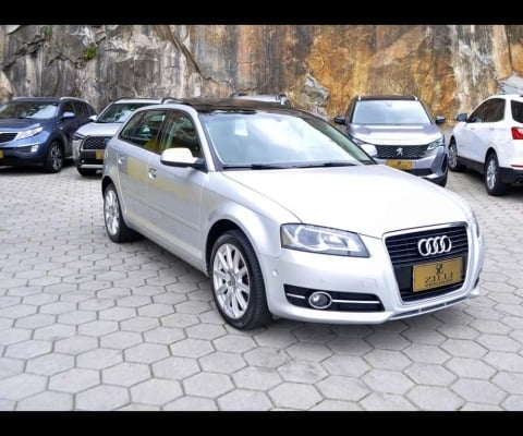 Audi A3 SPORTBACK 2.0 TFSI AT  - Prata - 2011/2011