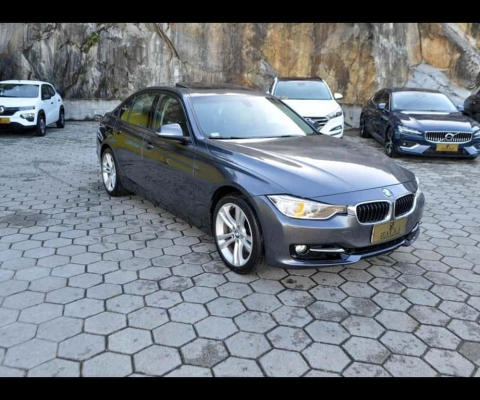 BMW 328 2.0 SPORT ACTIVEFLEX AT - Cinza - 2015/2015