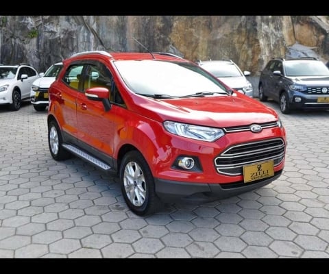 Ford EcoSport TITANIUM 2.0 AT  - Vermelha - 2015/2016