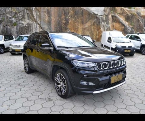 Jeep Compass LIMITED T270 1.3 TURBO AT - Preta - 2021/2022