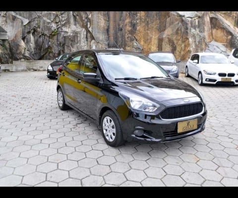 Ford KA SE 1.0 MT  - Preta - 2014/2015