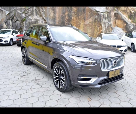 Volvo XC90 2.0 T8 PLUS AWD AT (HÍBRIDO) - Cinza - 2022/2023